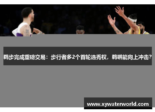 鹈步完成重磅交易：步行者多2个首轮选秀权，鹈鹕能向上冲击？